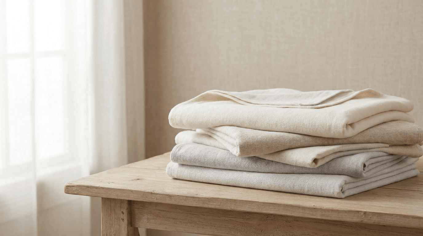Soft flannel receiving blanket