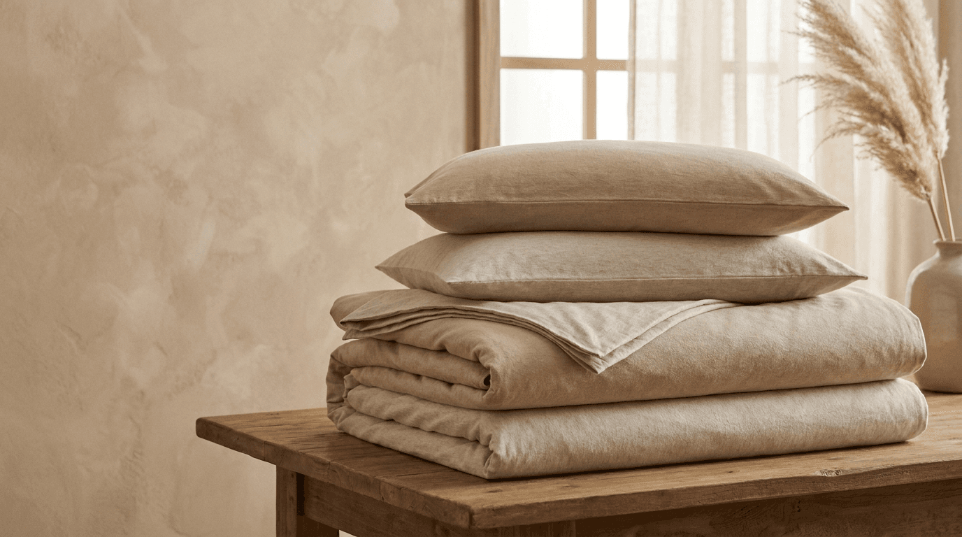 Bedding sets — white bed with pillow set