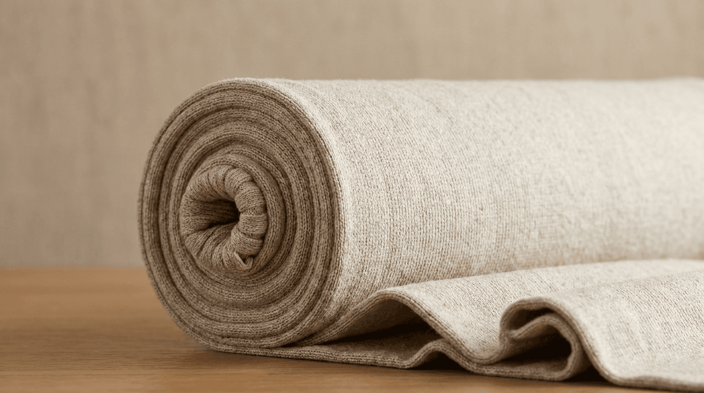 Knitted fabric closeup
