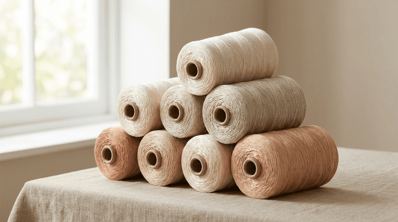 Lyocell yarn thread