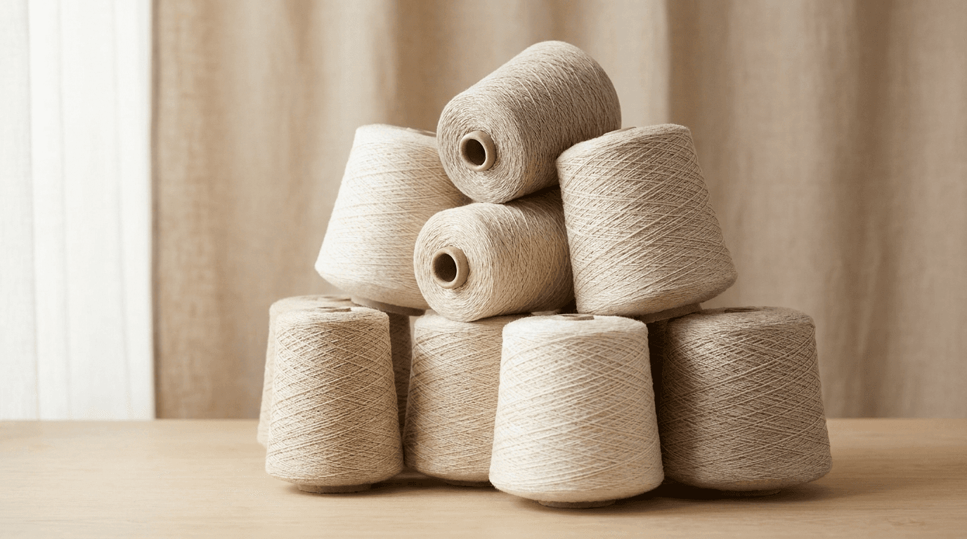 Polyester viscose yarn